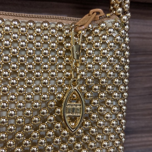 Vintage Marlo Gold Bead Bag - Picture 3 of 10